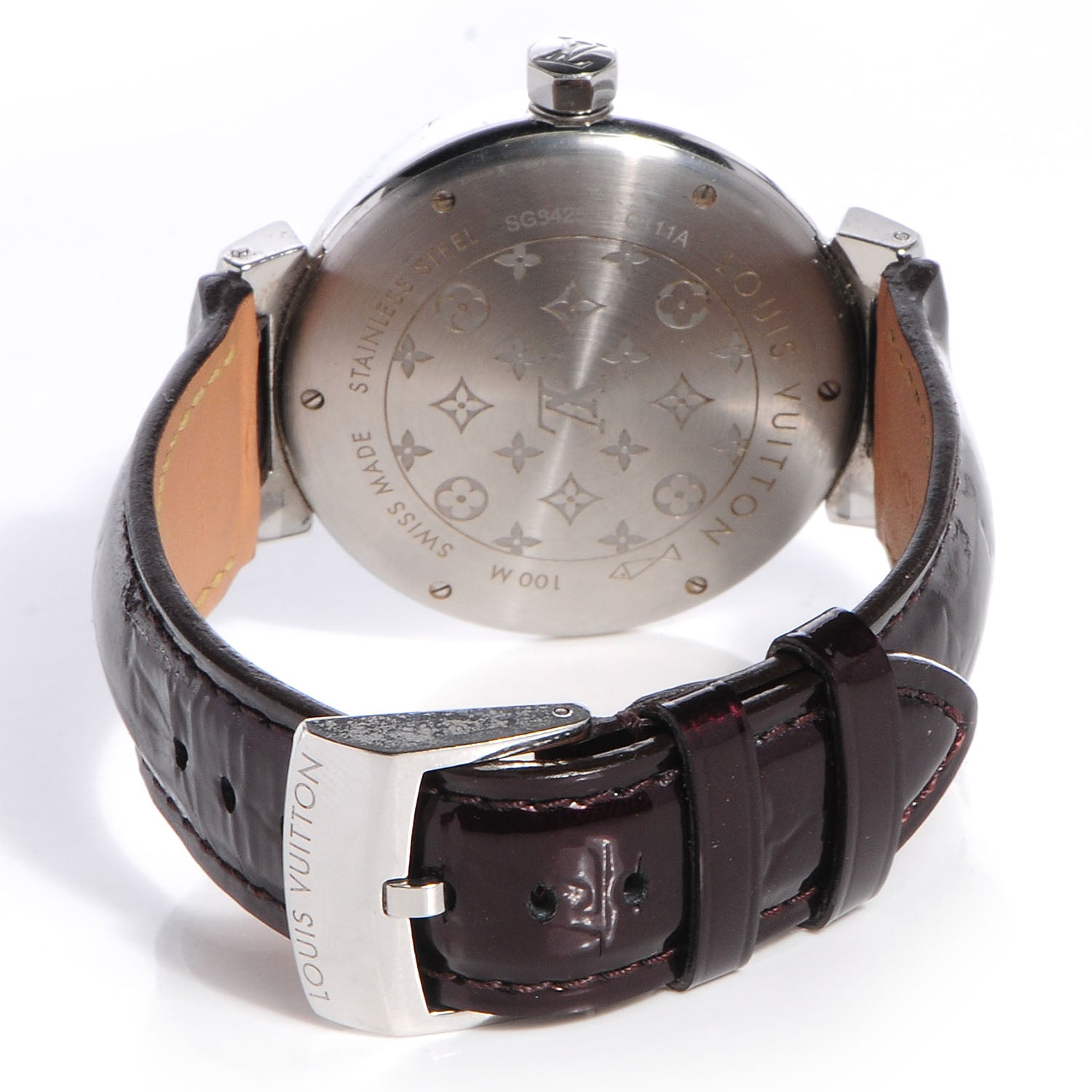 Vernis Diamond Tambour Disc Watch L Amarante — view 4