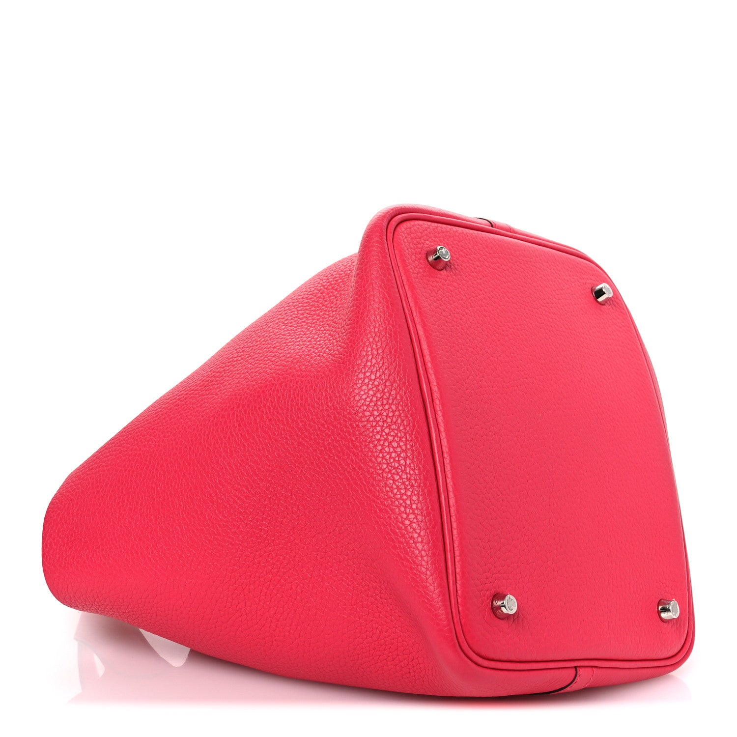 Taurillon Clemence Picotin Lock 22 MM Rose Extreme — view 4