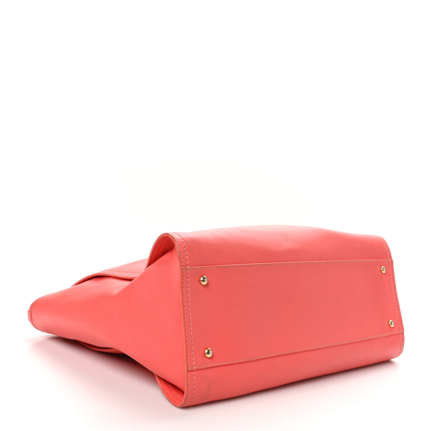 Calfskin Medium Deauville Tote Pink — view 4