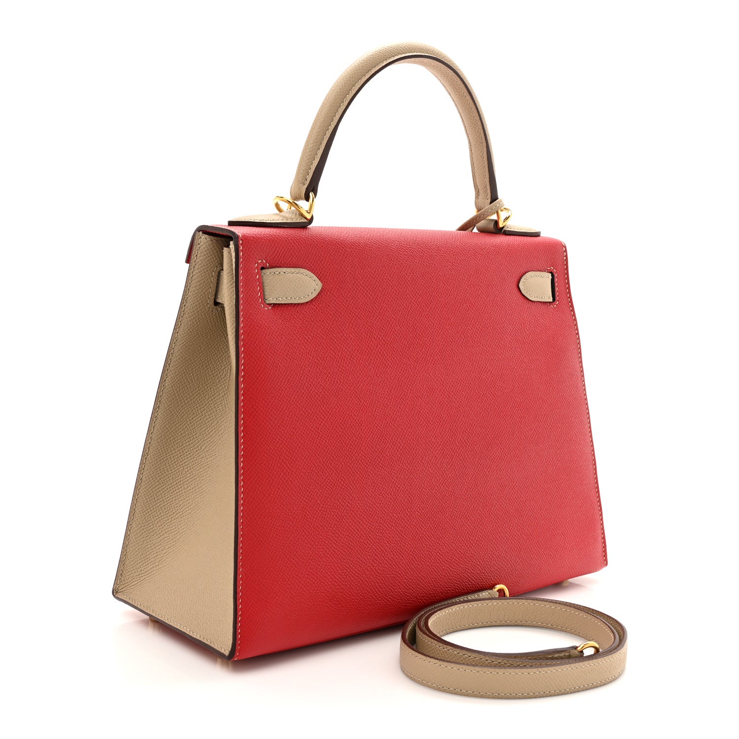 Epsom Horseshoe Kelly Sellier 28 Rouge Casaque Trench — view 3