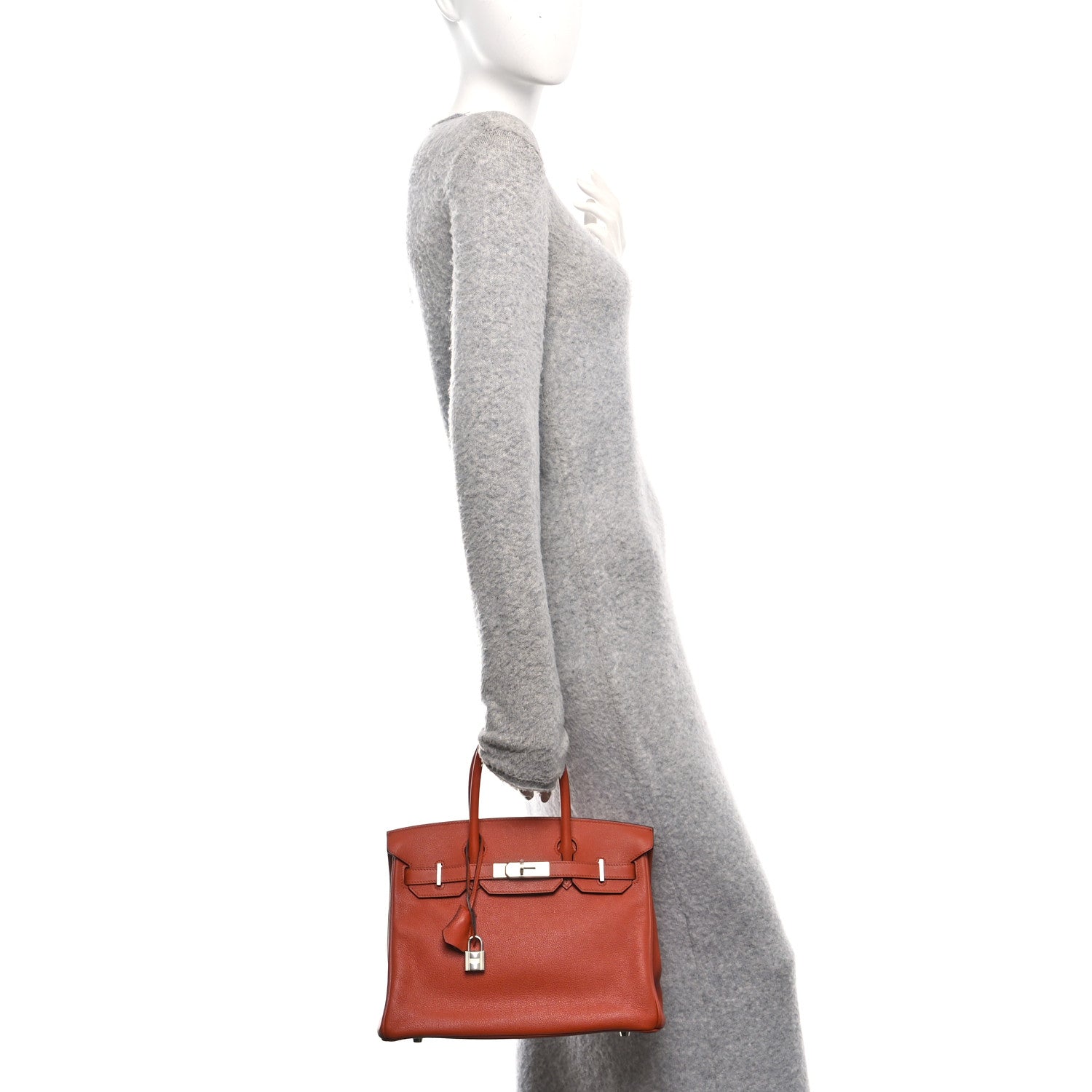 Taurillon Novillo Birkin 30 Cuivre — view 2