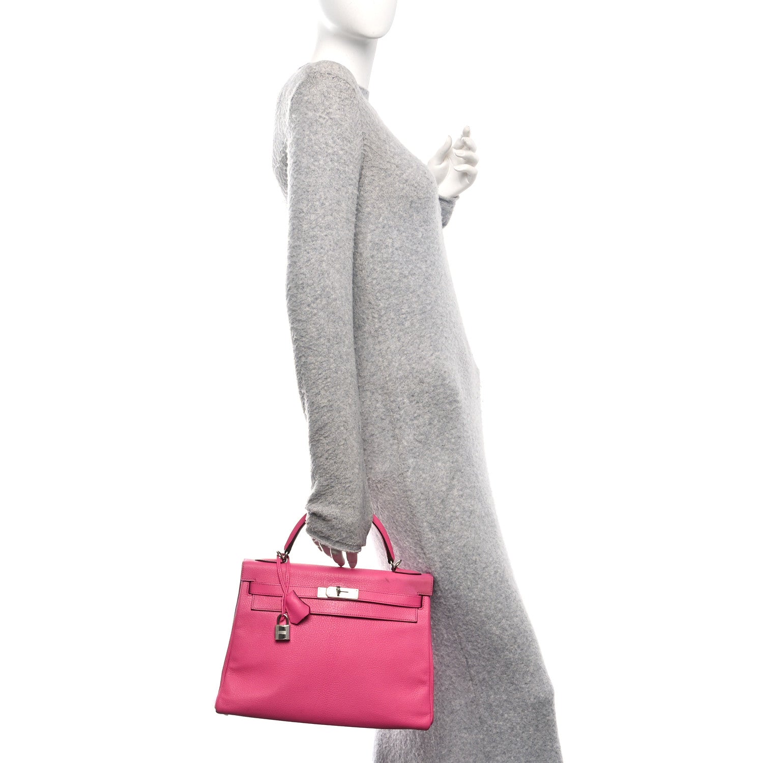 Chevre Mysore Kelly Sellier 28 Fuchsia — view 2