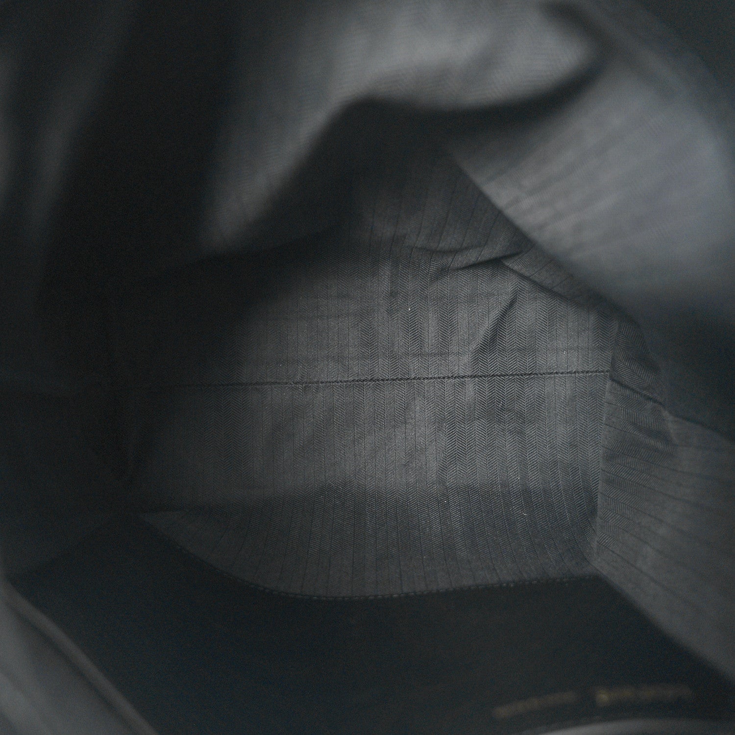 Mellow Nappa Draped Tote Black — view 5
