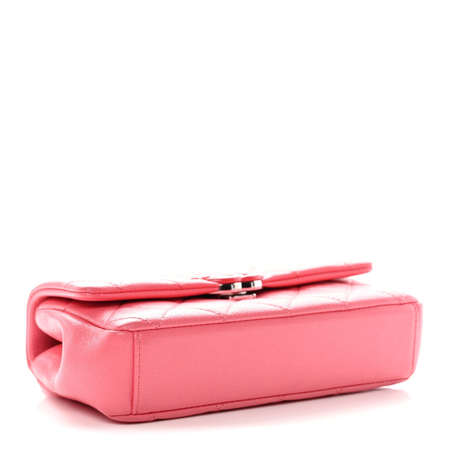 Caviar Quilted My Everything Small Flap Pink — view 4