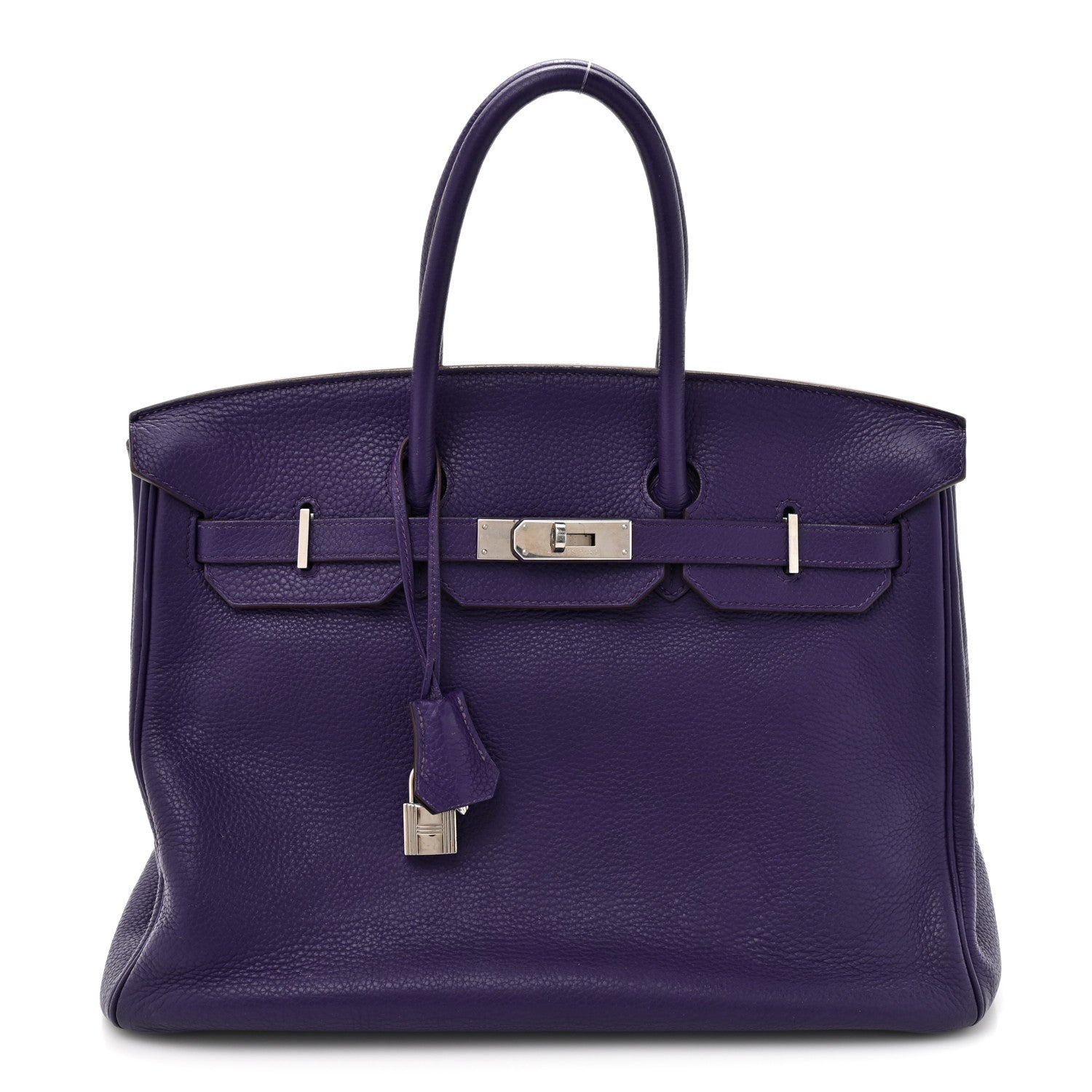 Taurillon Clemence Birkin 35 Iris — view 1