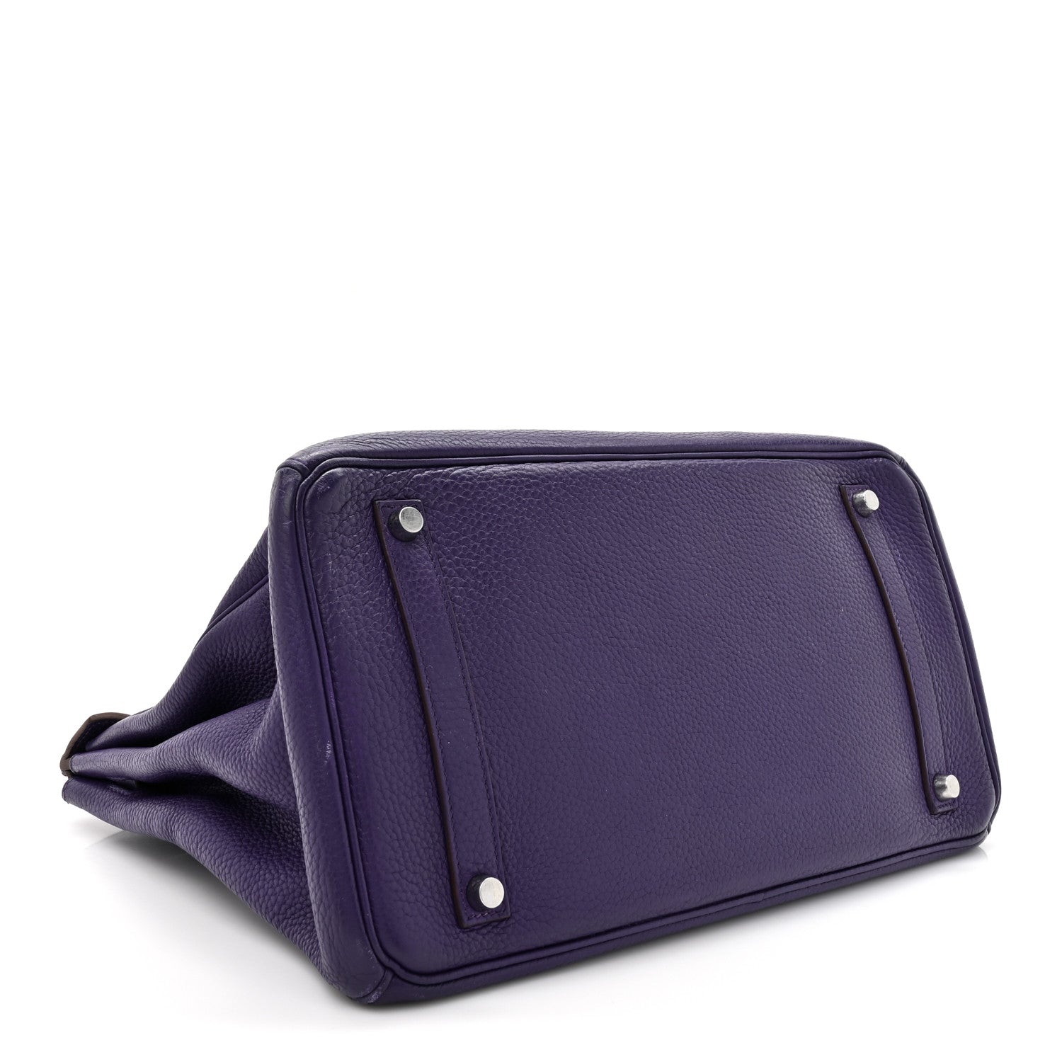 Taurillon Clemence Birkin 35 Iris — view 3