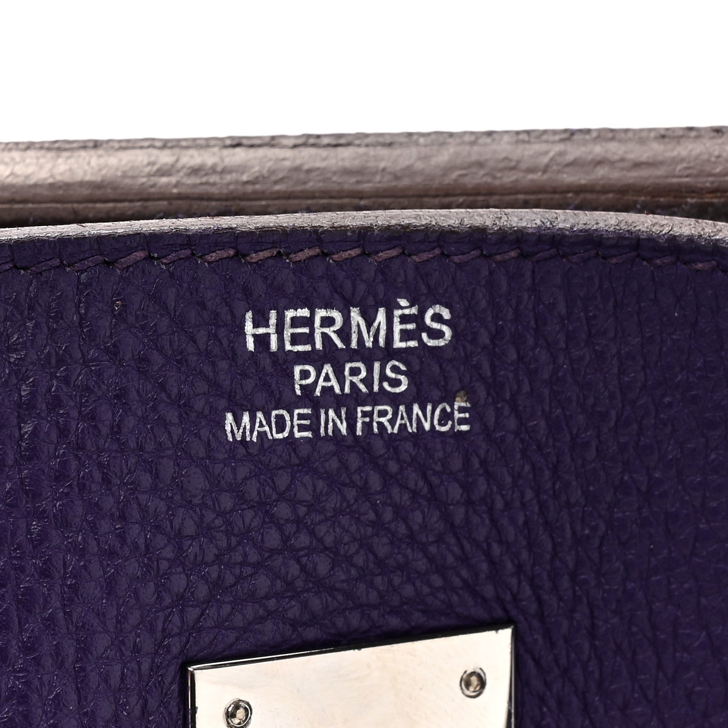 Taurillon Clemence Birkin 35 Iris — view 5