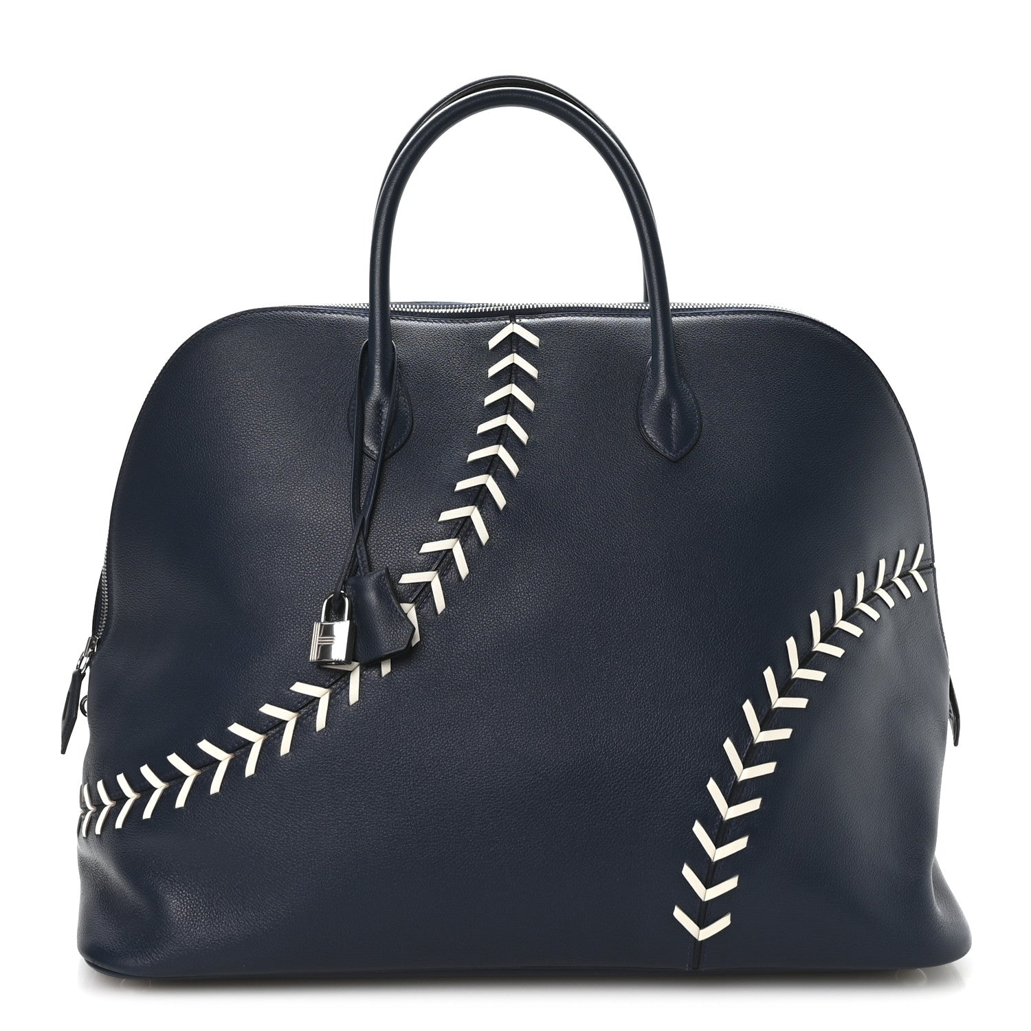 Evercolor 1923 Bolide 45 Baseball Bag Bleu De Malte Blanc