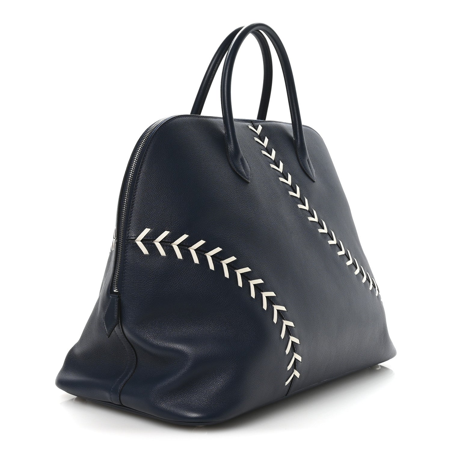 Evercolor 1923 Bolide 45 Baseball Bag Bleu De Malte Blanc — view 2