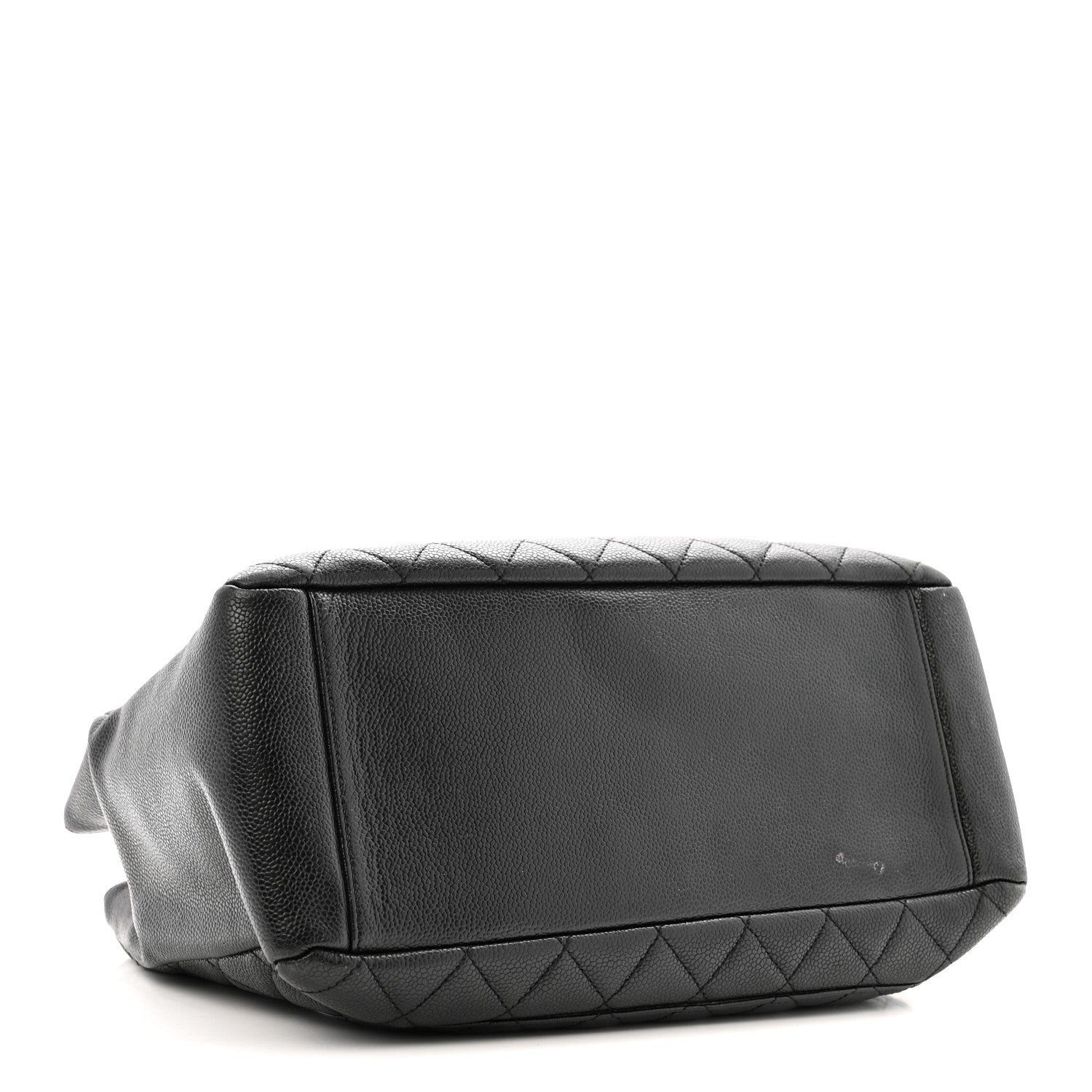 Caviar Quilted Grand Shopping Tote GST Black — view 4