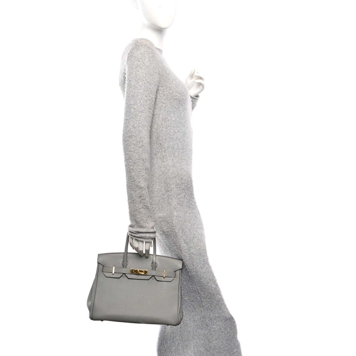Togo BIRKIN 30 Gris Mouette — view 2