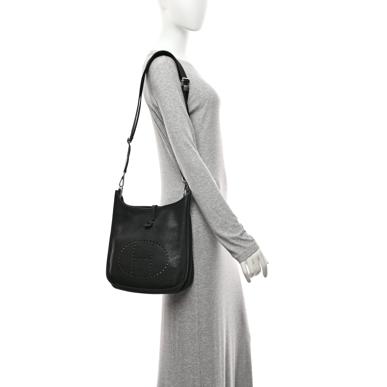 Taurillon Clemence Evelyne III PM Black — view 2