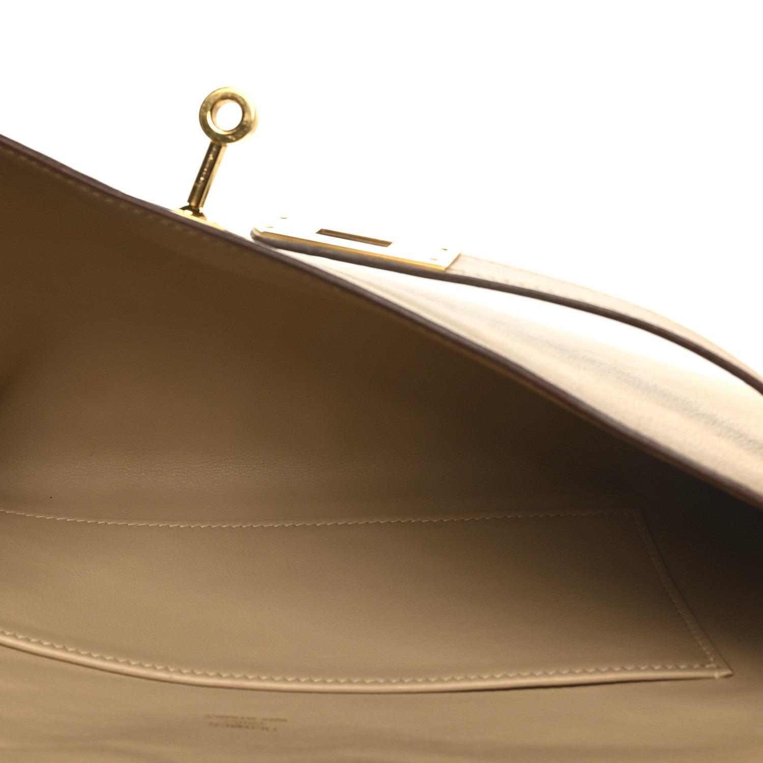 Swift Kelly Longue Clutch Pochette Tabac Camel — view 5