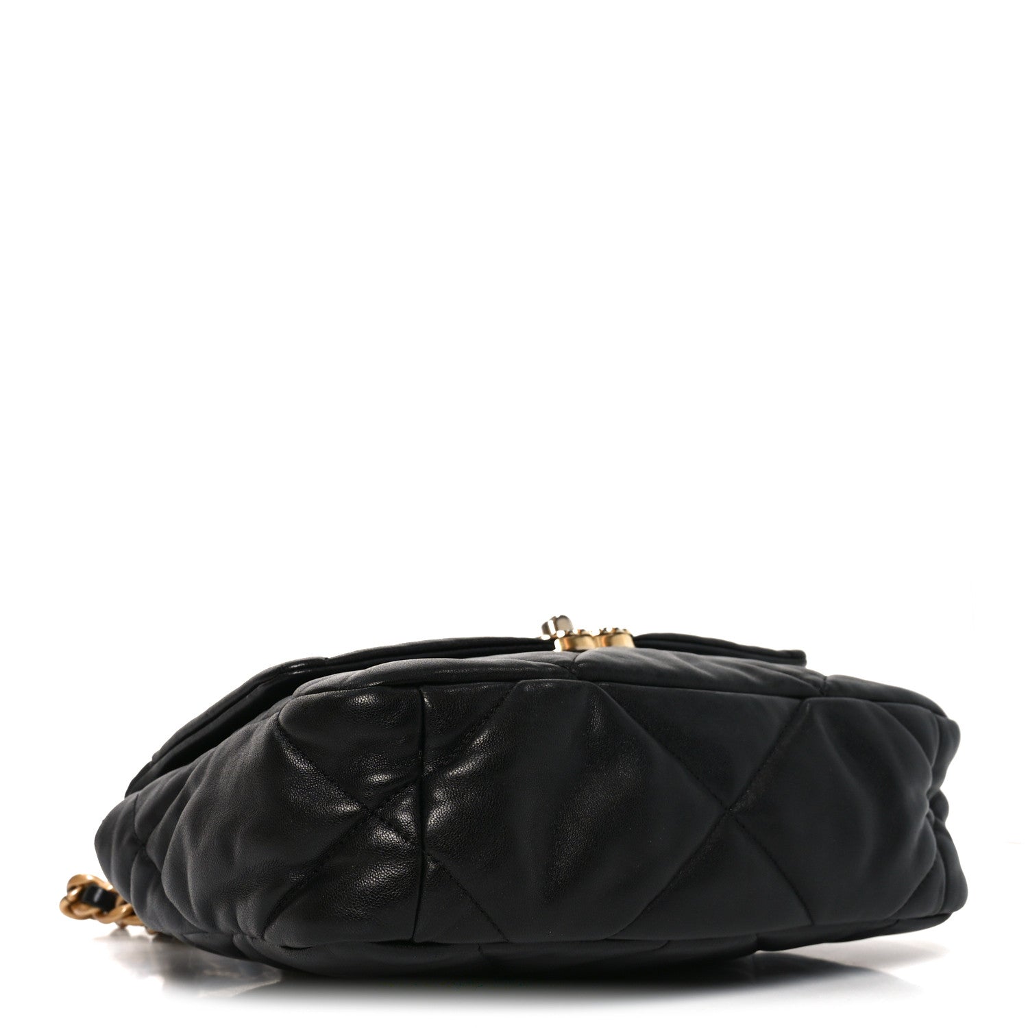Lambskin Quilted Medium Chanel 19 Flap Black — view 4