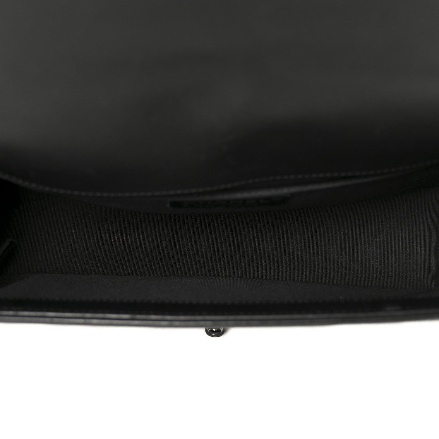 Calfskin Quilted Medium Boy Flap So Black — view 5
