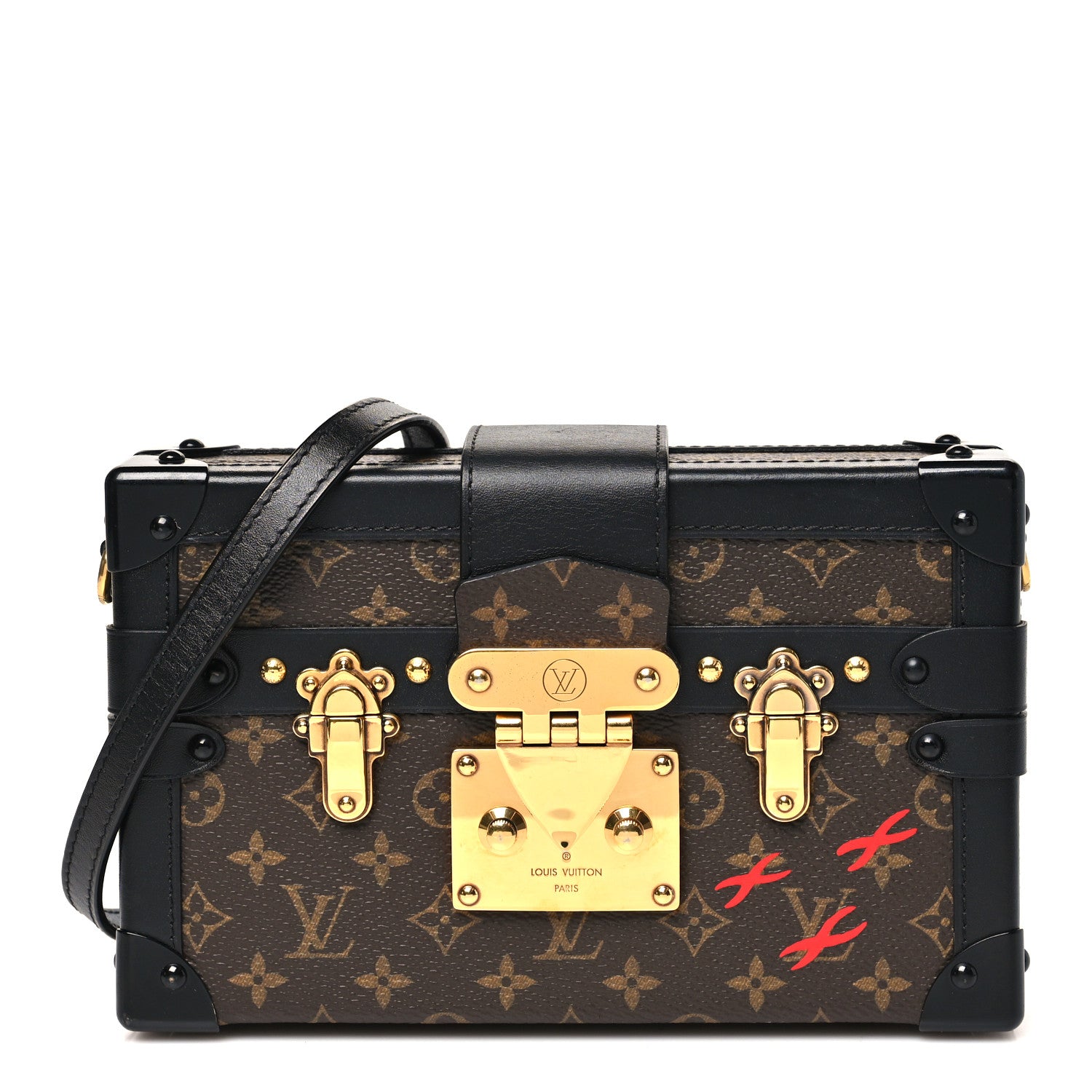 Monogram Petite Malle Black