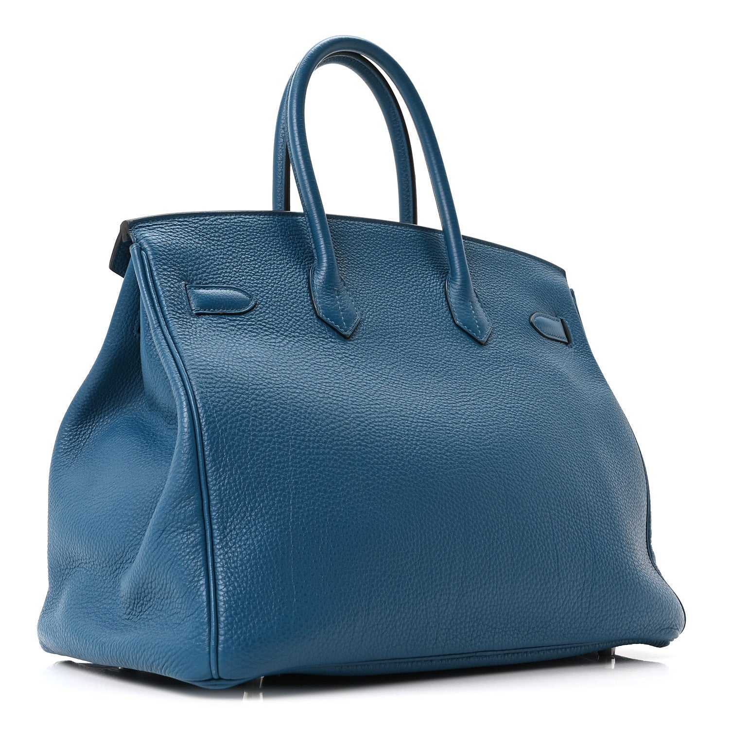 Togo Birkin 35 Bleu Izmir — view 3