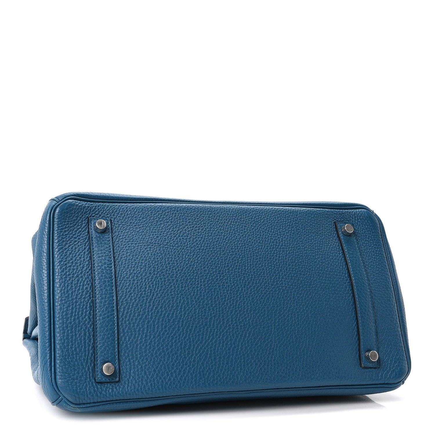 Togo Birkin 35 Bleu Izmir — view 4