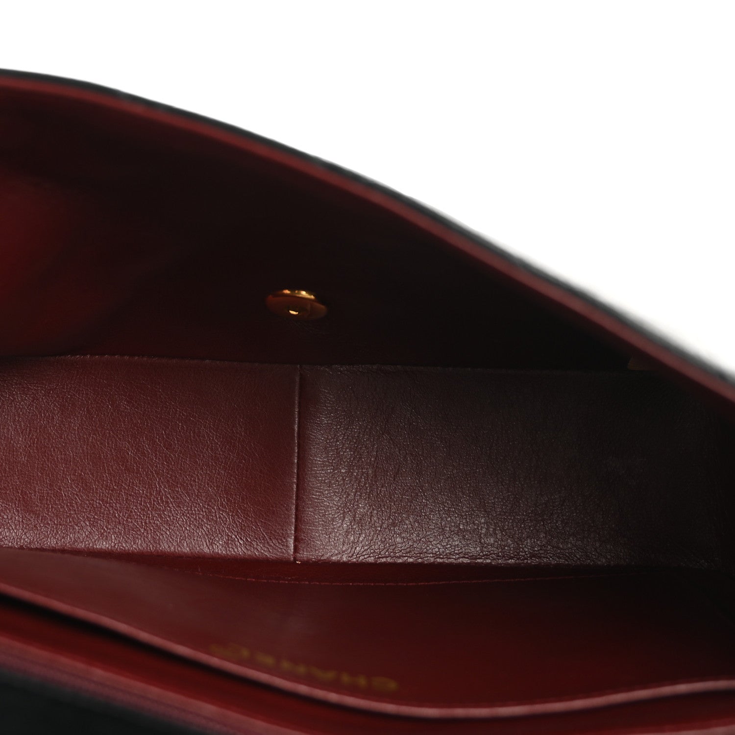 Lambskin Quilted Medium Single Flap Black — view 5