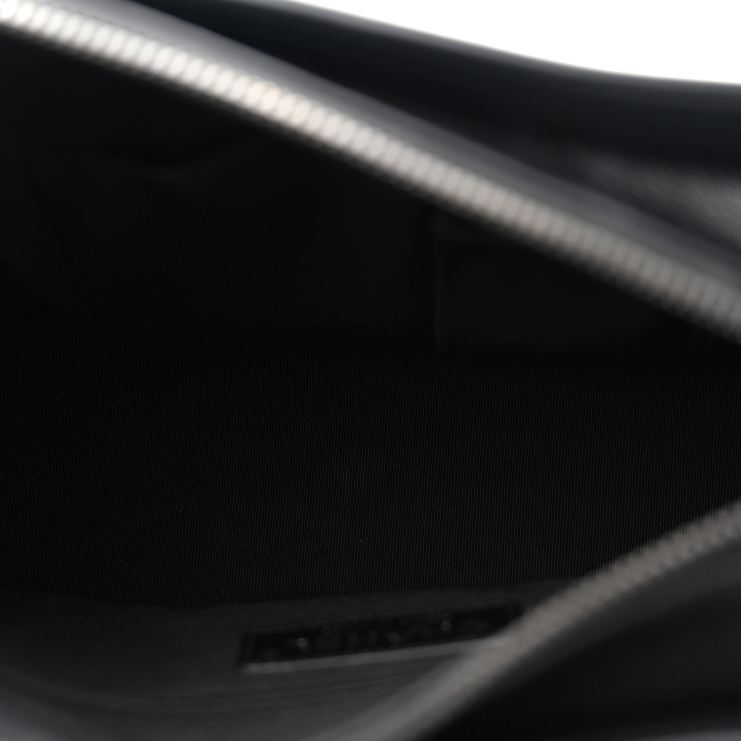 Aged Calfskin Quilted Small Gabrielle Hobo So Black — view 5