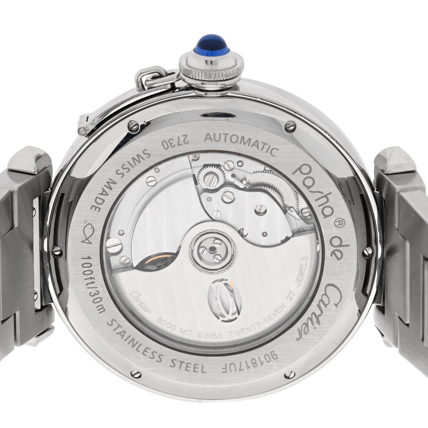 Stainless Steel 42mm Pasha C Automatic Watch — view 4