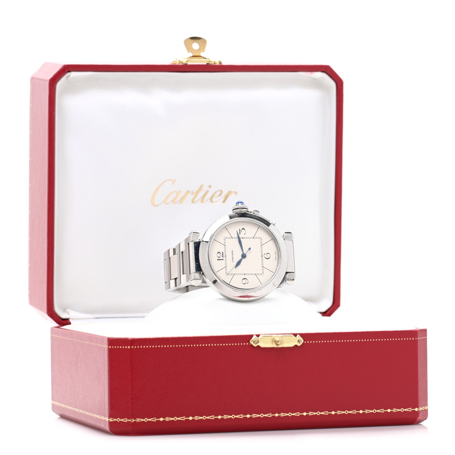 Stainless Steel 42mm Pasha C Automatic Watch — view 5