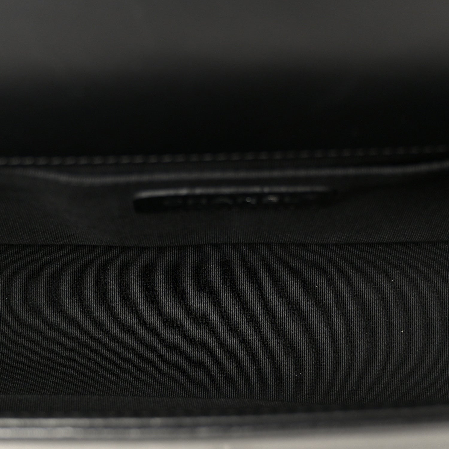 Calfskin Quilted Medium Boy Flap Black — view 5