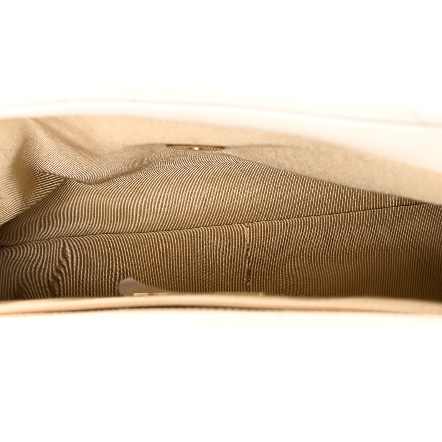 Goatskin Quilted Medium Chanel 19 Flap White — view 4