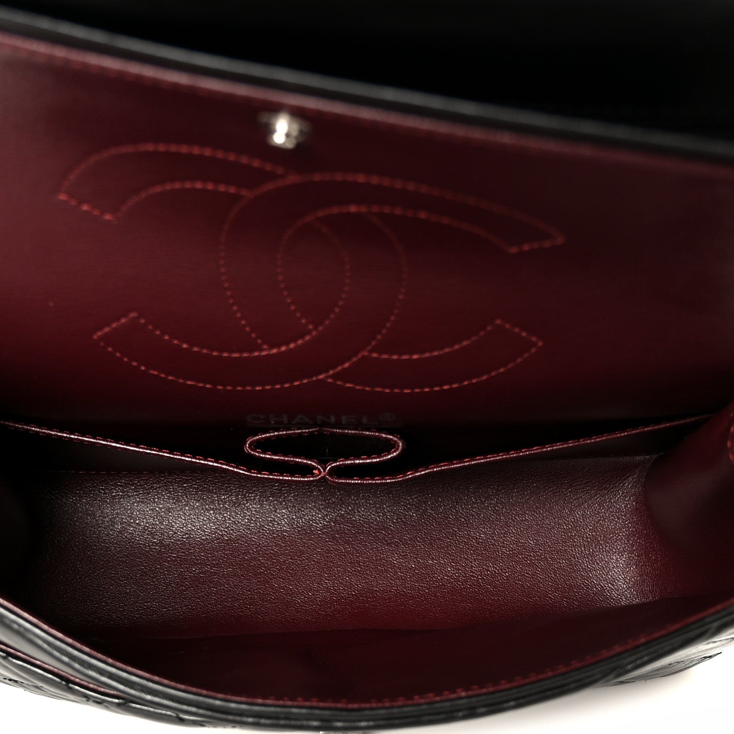 Aged Calfskin Quilted 2.55 Reissue 225 Flap Black — view 5