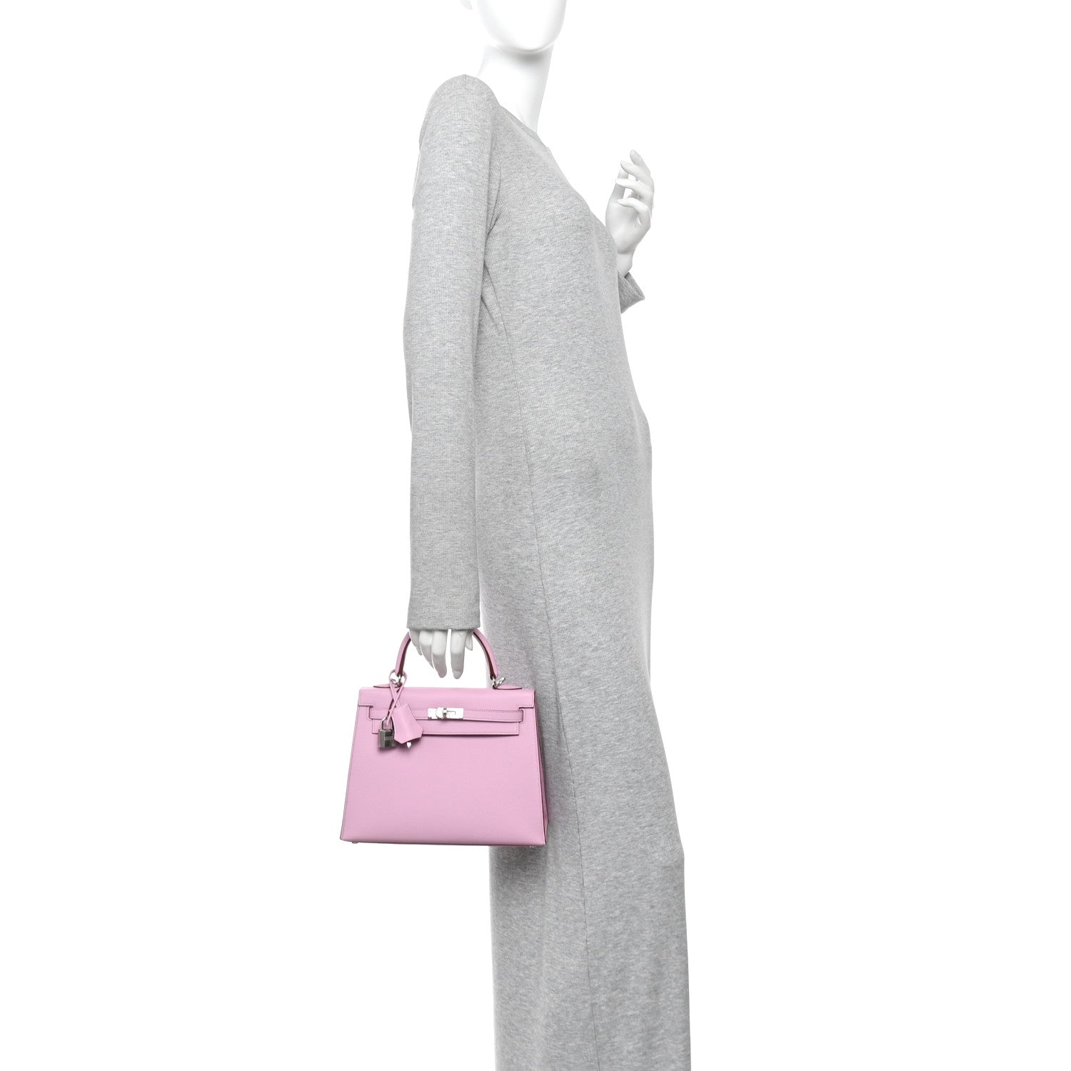 Epsom Kelly Sellier 25 Mauve Sylvestre — view 2