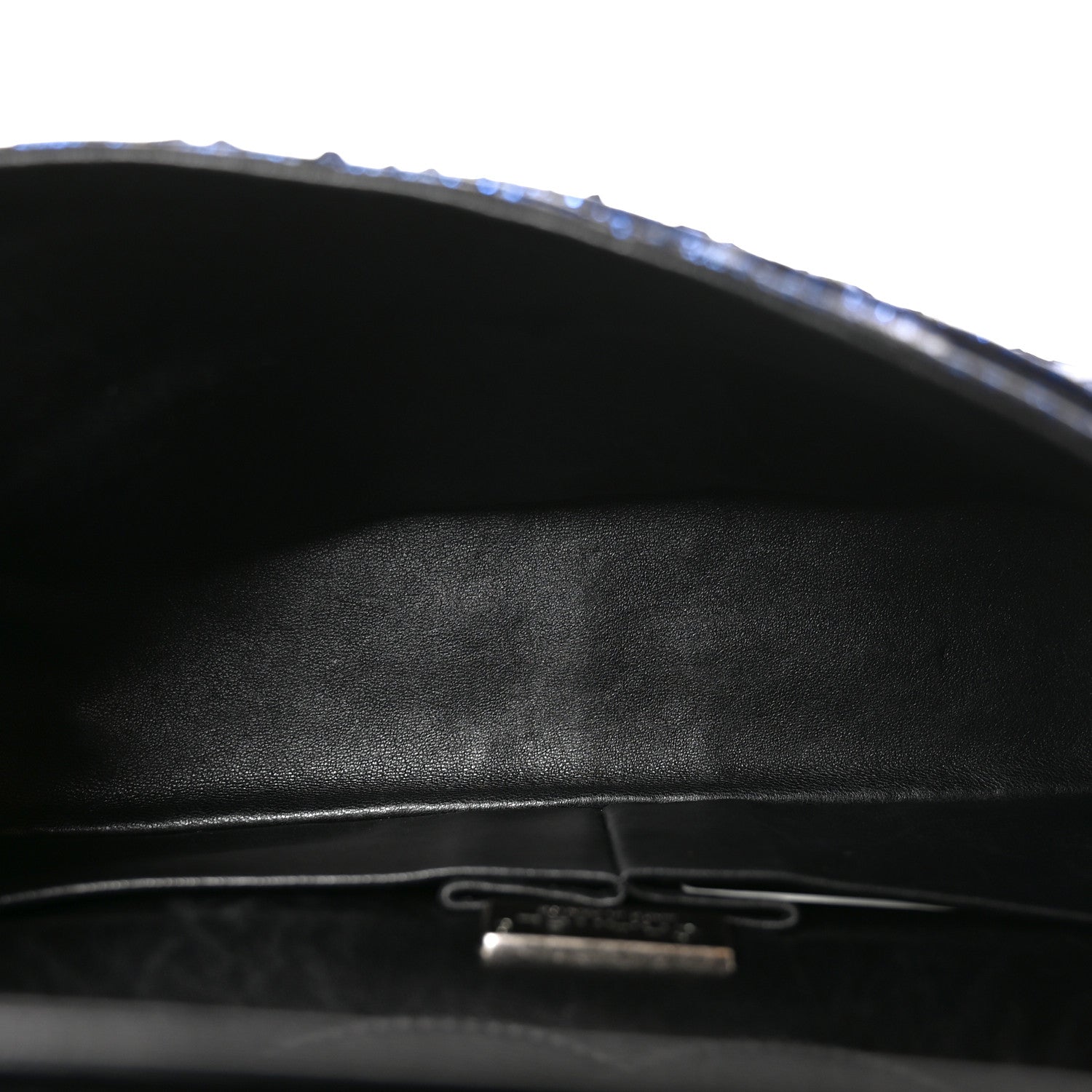 Metallic Snakeskin 2.55 Reissue 225 Flap Blue — view 5