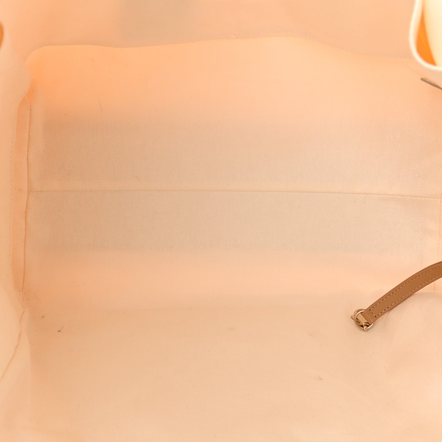 Canvas Pearl Medium Deauville Tote Ecru Beige — view 5