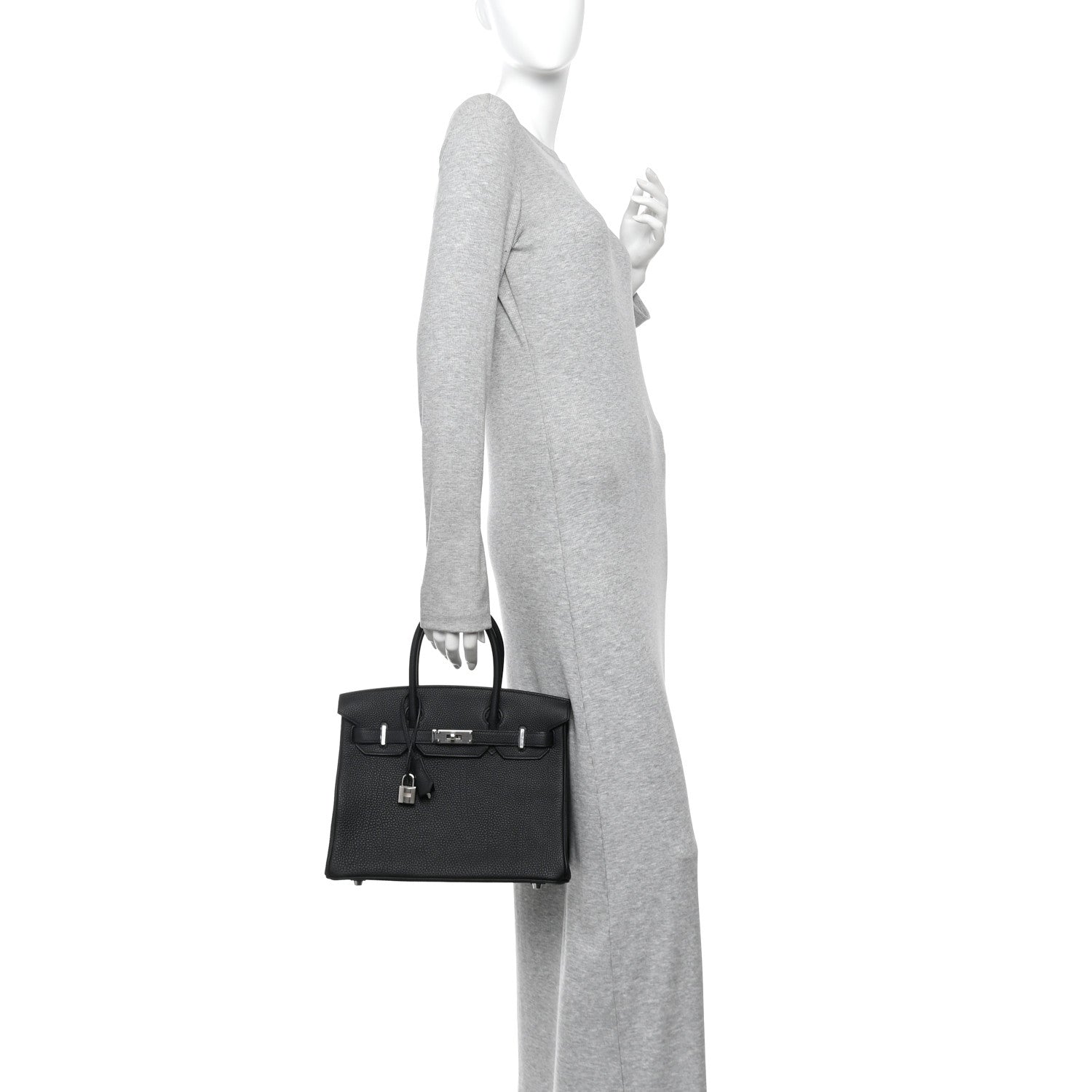Togo Birkin 30 Black — view 2