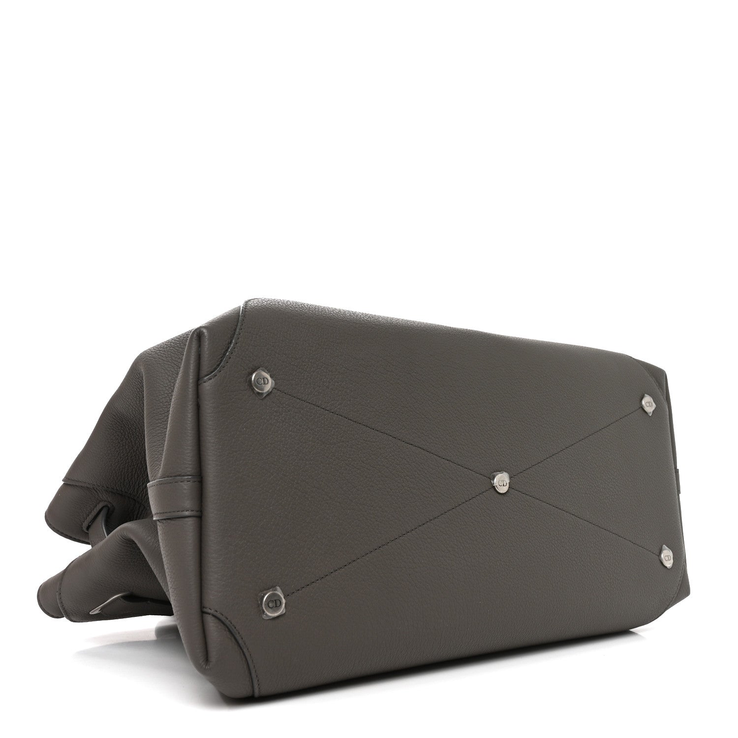 Icons Calfskin Medium Normandie Tote Grey — view 4