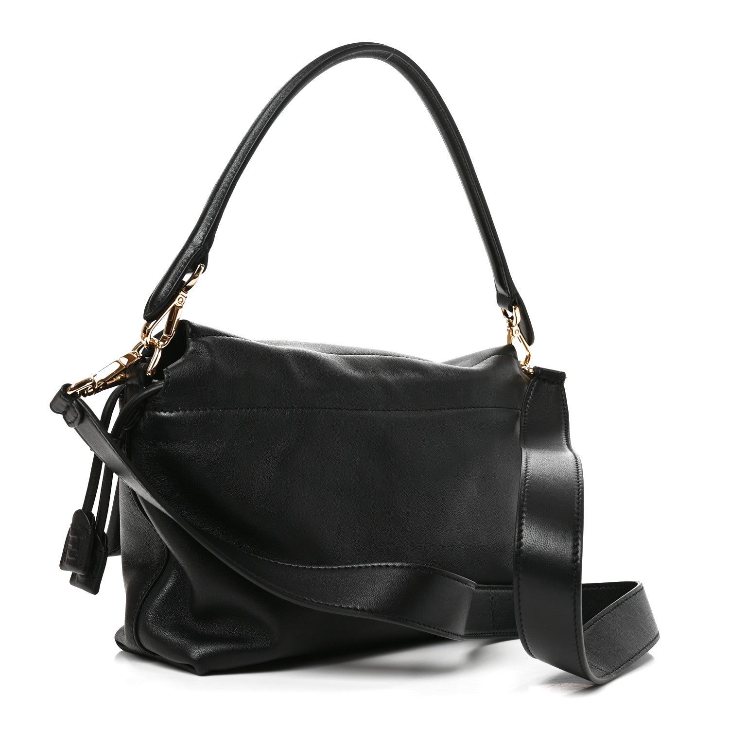 Nappa Medium Mamma Baguette Black — view 3
