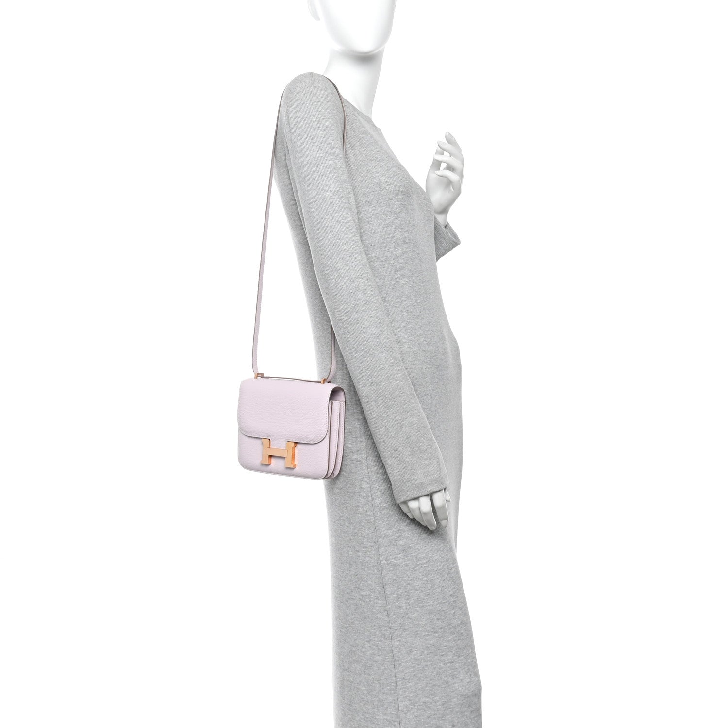 Chevre Mysore Constance 18 Mauve Pale — view 2