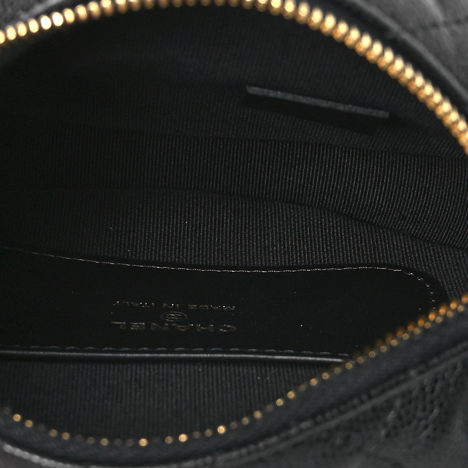 Caviar Quilted Polly Pocket Pouch Hobo Black — view 5