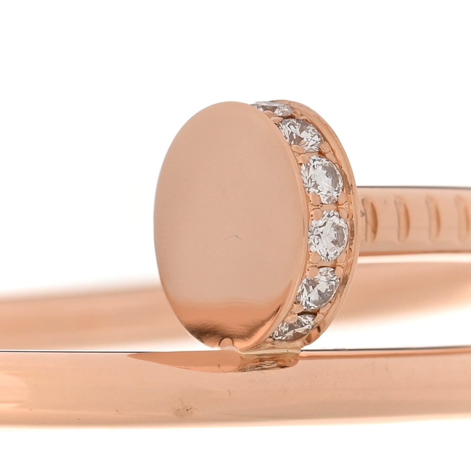 18K Pink Gold Diamond Juste Un Clou Bracelet 15 — view 4