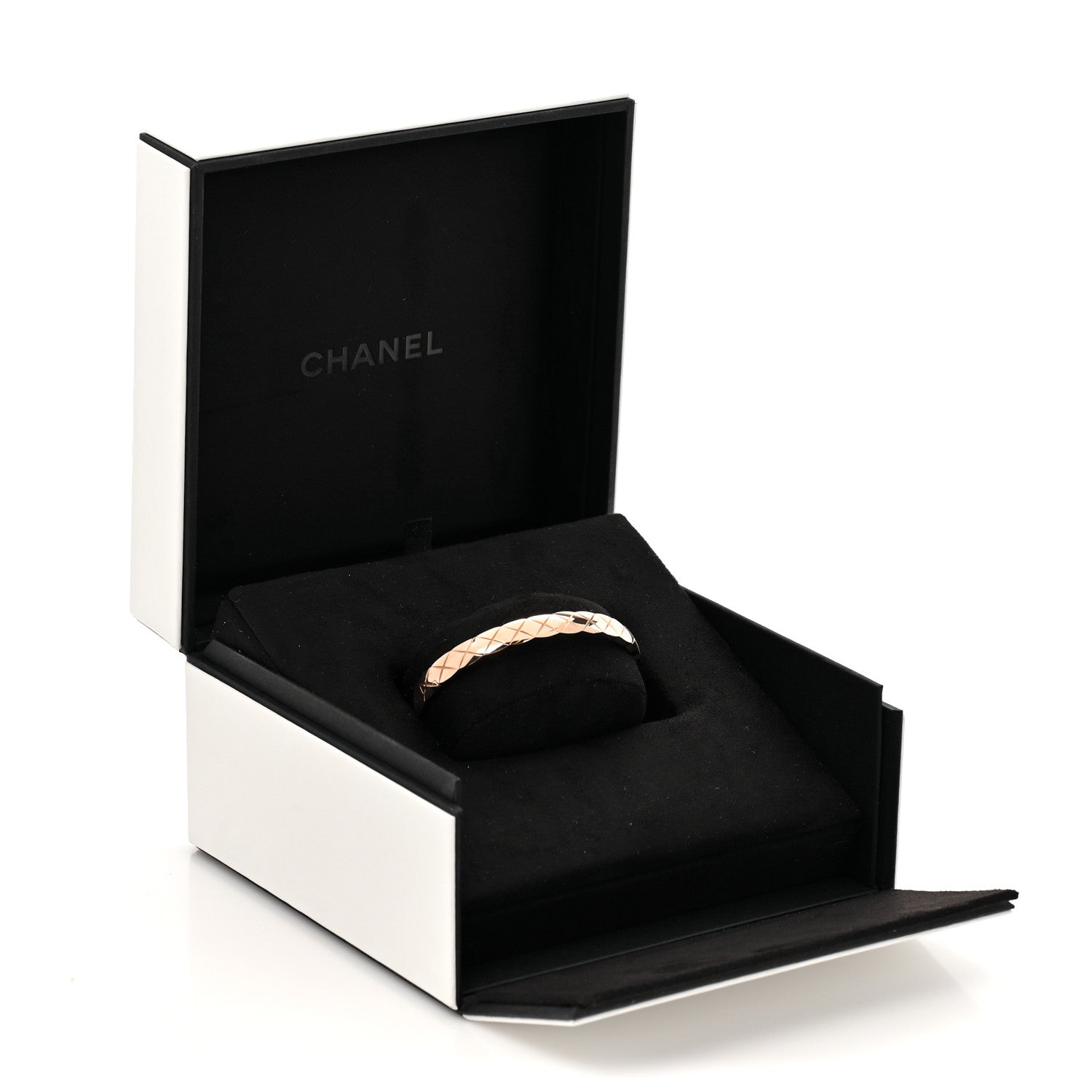 18K Beige Gold Coco Crush Bangle Bracelet M — view 5
