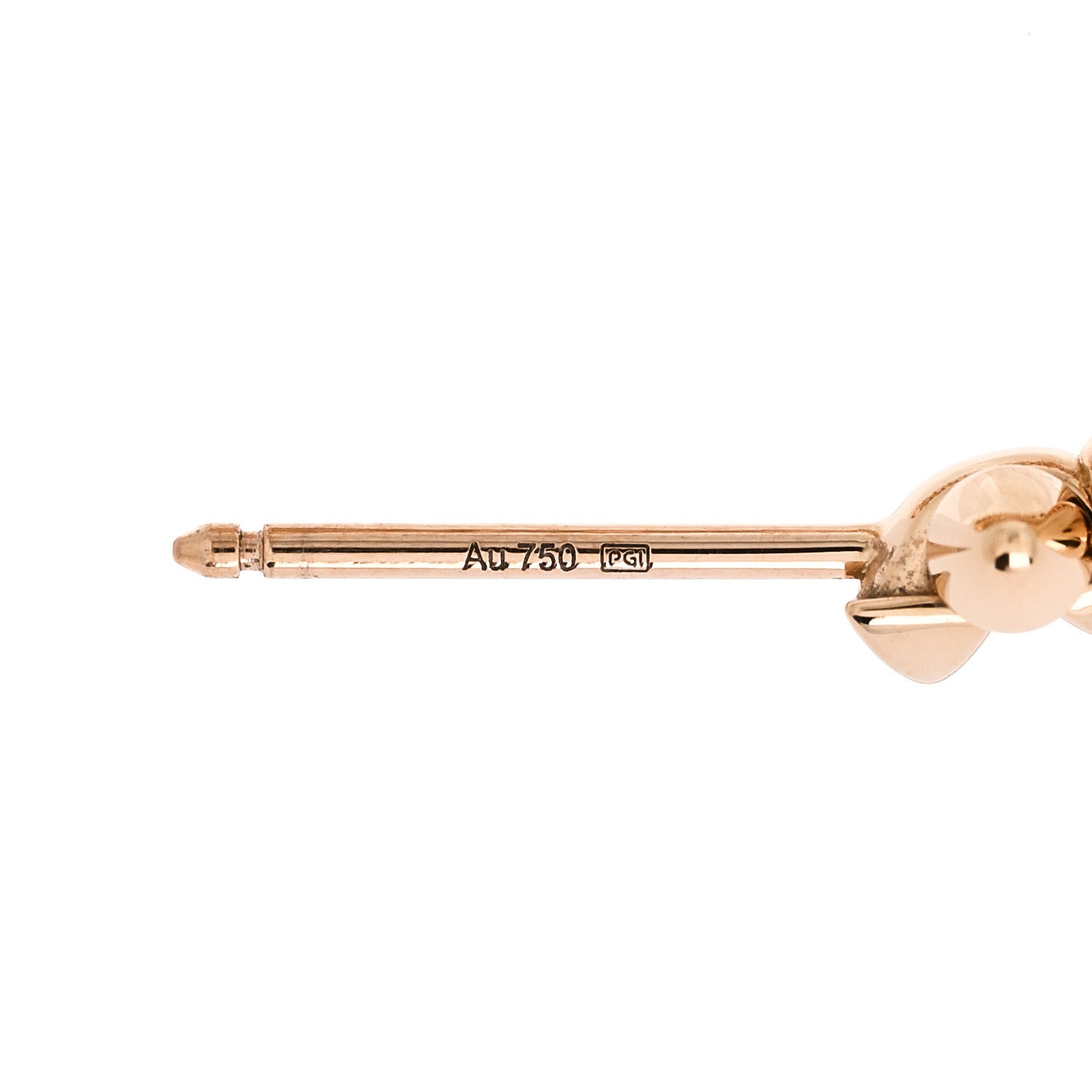 18K Pink Gold Small Clash de Cartier Earrings — view 5