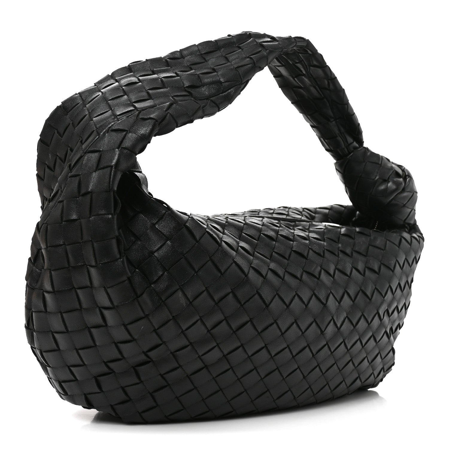 Nappa Intrecciato Small Jodie Black — view 2