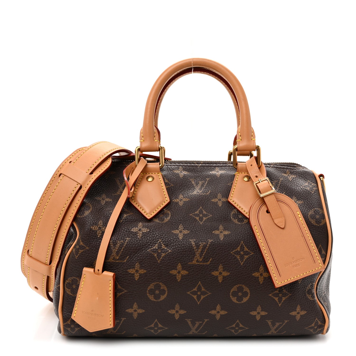Calfskin Monogram Speedy P9 Bandouliere 25