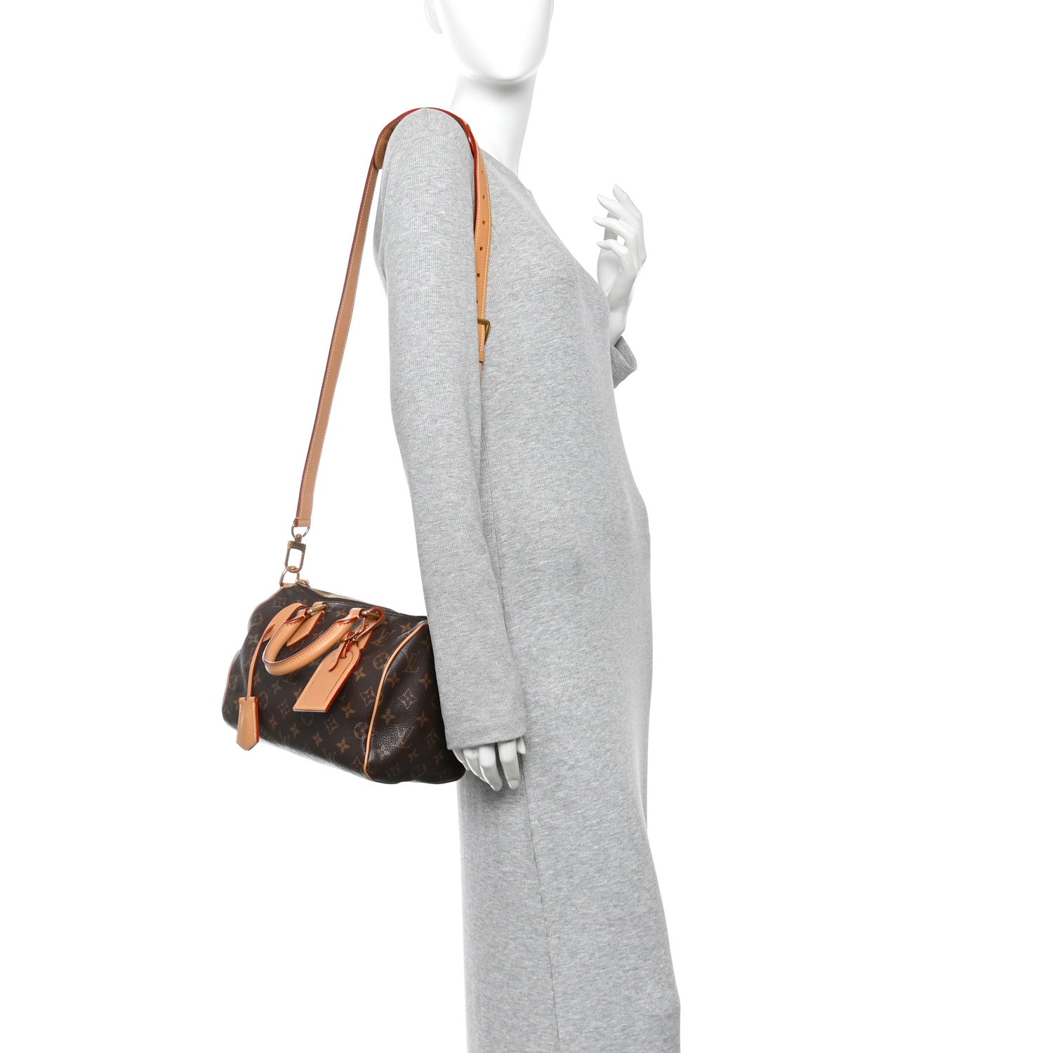 Calfskin Monogram Speedy P9 Bandouliere 25 — view 2