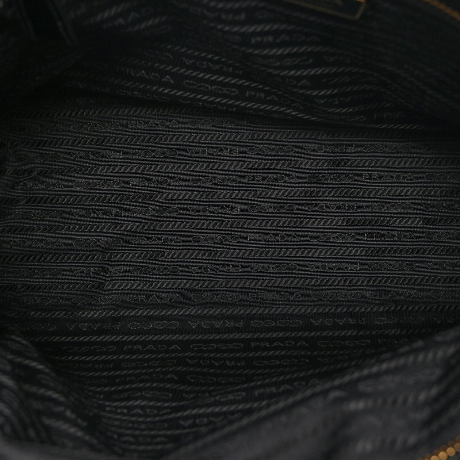 Glossy Calfskin Triangle Large Bonnie Shoulder Bag Black — view 5
