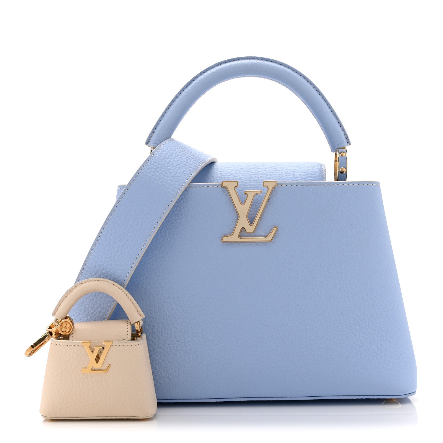 Taurillon MiniMe Capucines BB Candy Blue — view 3