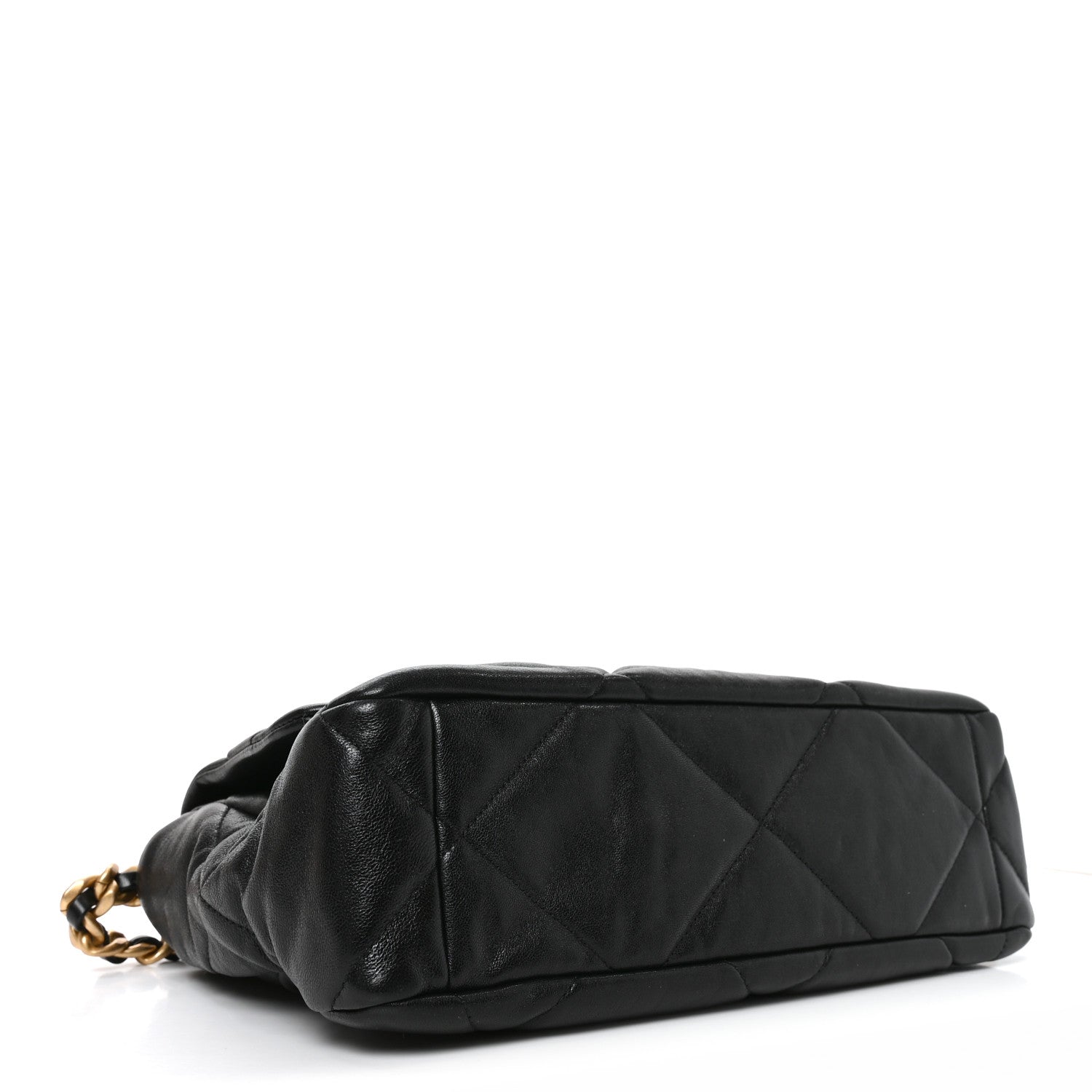 Lambskin Quilted Large Chanel 19 Flap Black — view 4