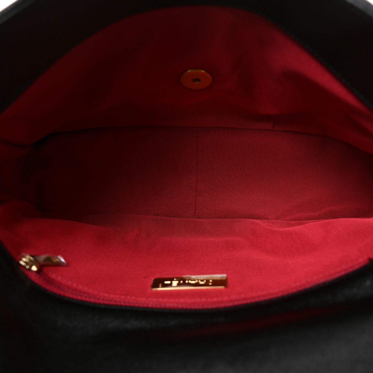 Lambskin Quilted Large Chanel 19 Flap Black — view 5