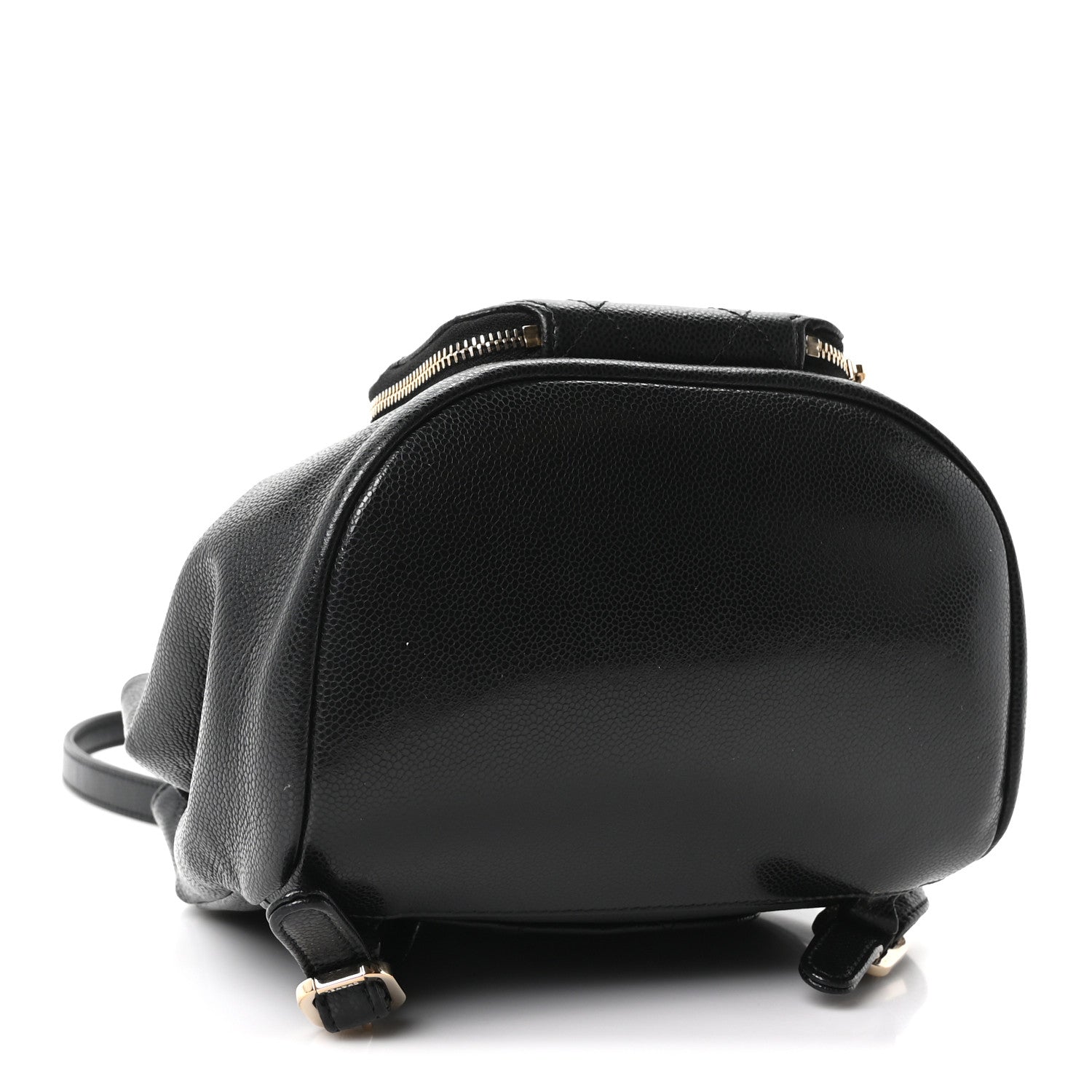 Caviar Quilted Mini Business Affinity Backpack Black — view 3