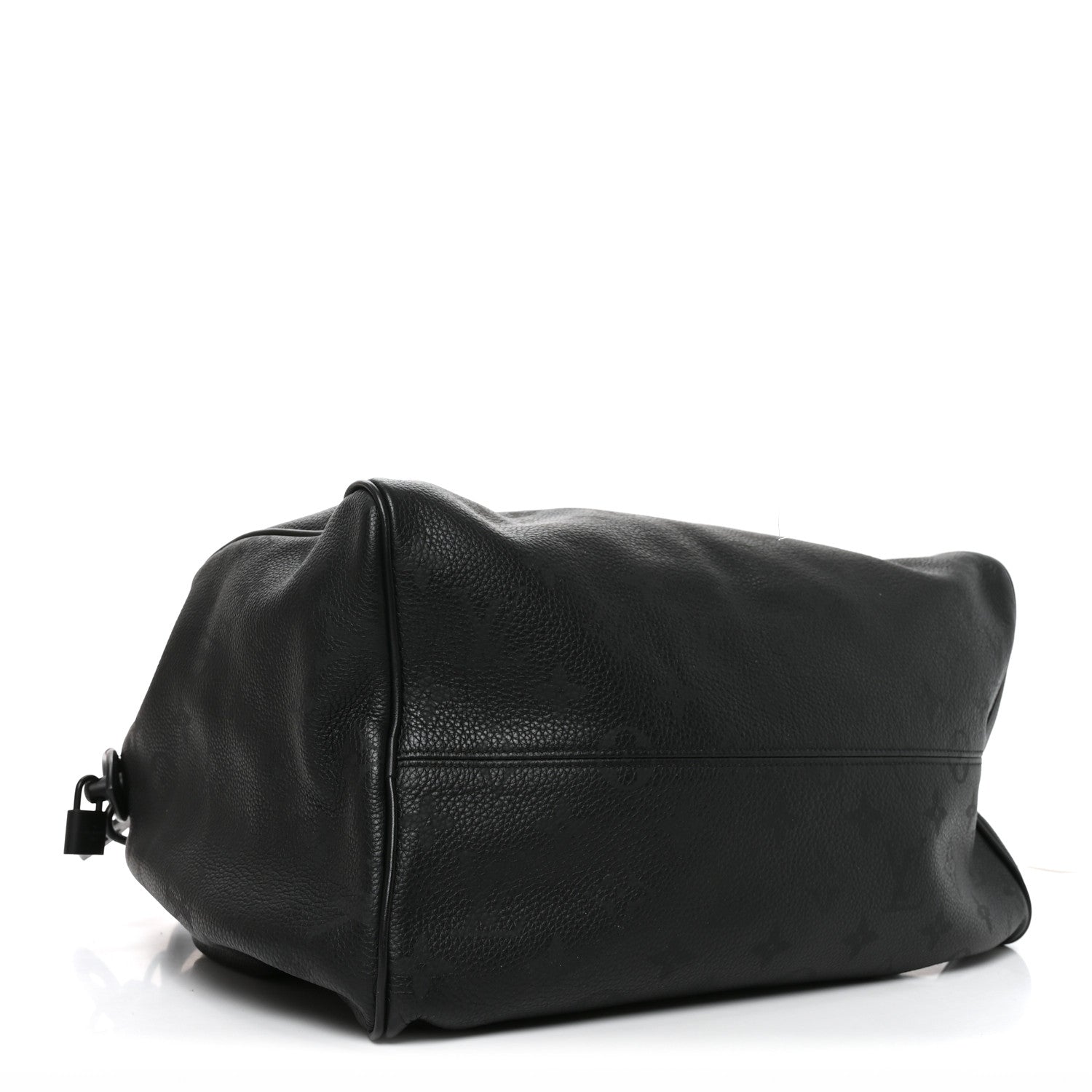 Calfskin Monogram Speedy P9 Bandouliere 40 Ultra Black — view 5