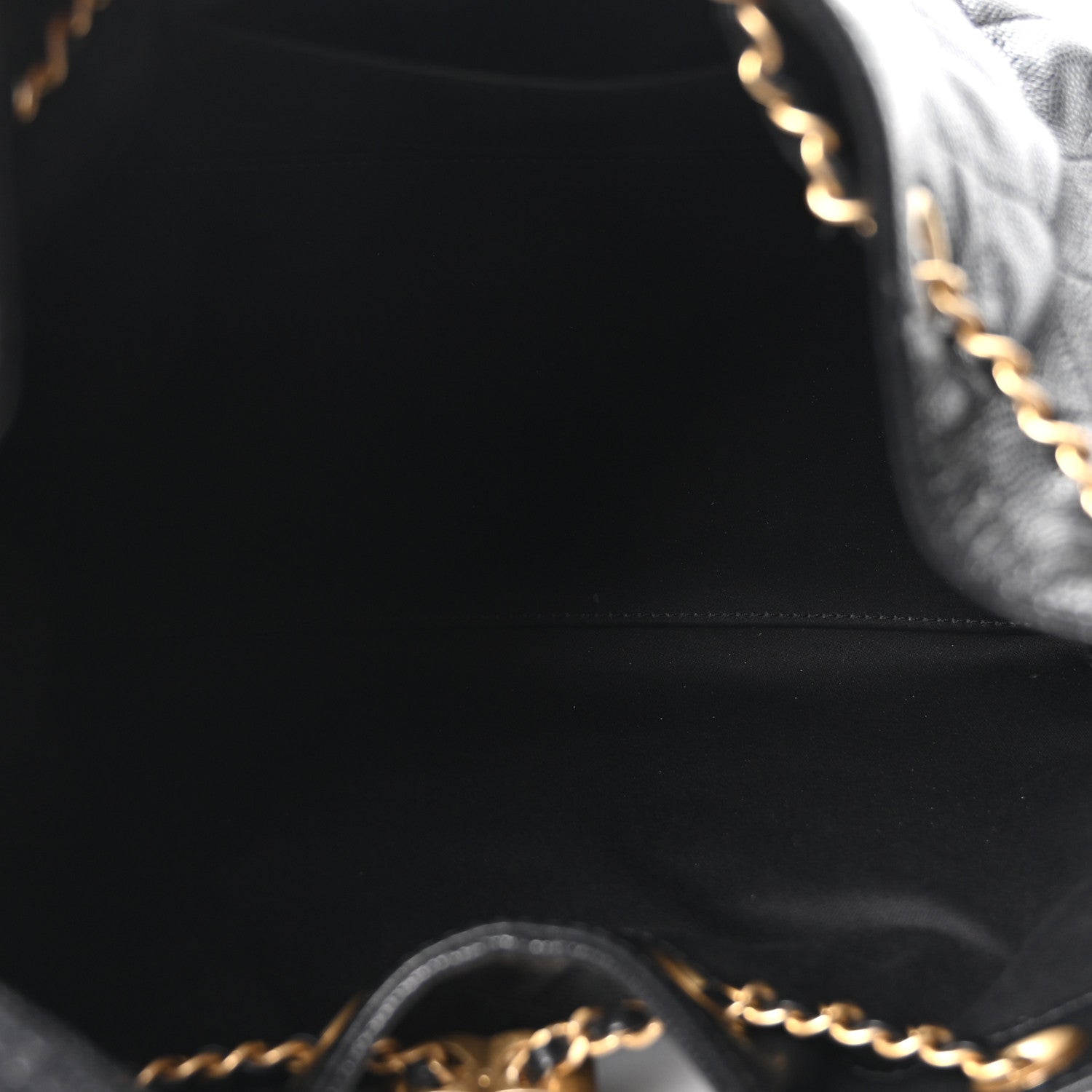 Caviar Quilted Small Chanel 25 Handbag Black — view 4